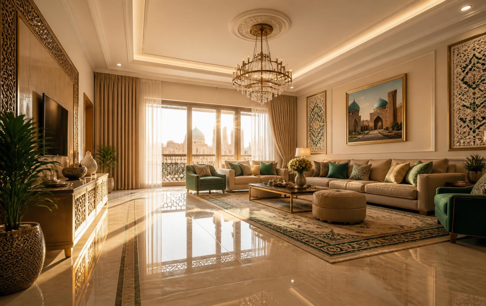 Pokiza Service Cleaning tomonidan tozalangan zamonaviy mehmonxona